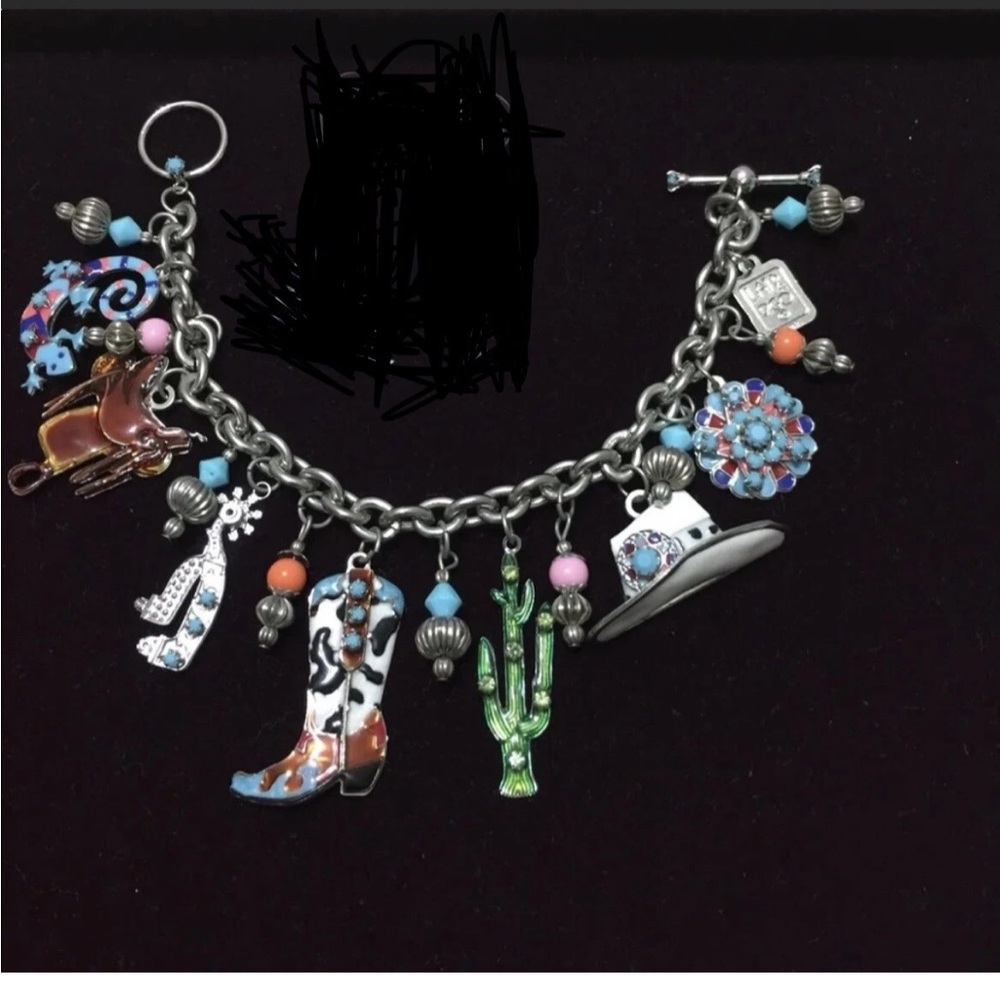 Lunch At The Ritz Salamanders Toggle Bracelet